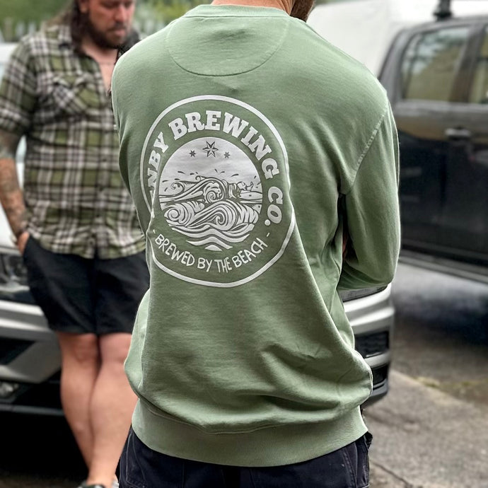 Stonewash Logo Sweater