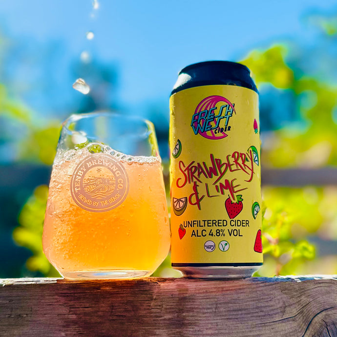 FW Strawberry & Lime Cider - 4.8% Vol