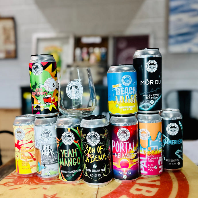 All the cans & FREE Glass