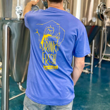 Load image into Gallery viewer, Drink Fresh Tee (Lavender/Yellow)