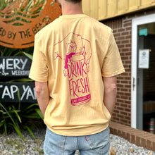 Load image into Gallery viewer, Drink Fresh Tee (Straw/Pink)